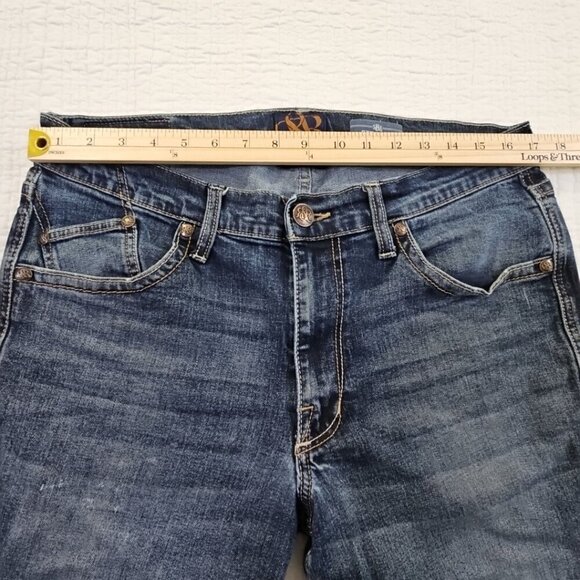 Rock & Republic Neil Jeans Men's 34x32 Straight Leg Flap Pocket Stretch EUC - Picture 6 of 16